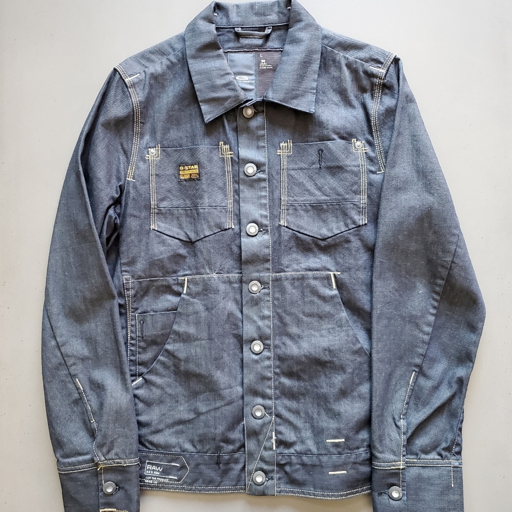 G-STAR RAW men's denim jacket.